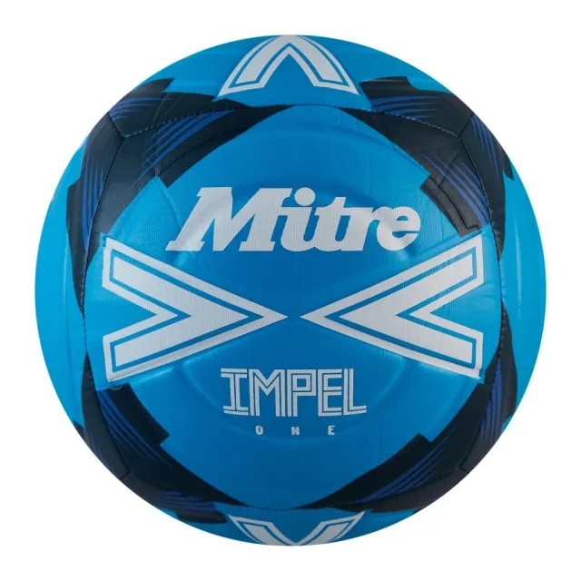 Mitre Impel One Football - FLUO BLUE/WHITE/MIDNIGHT BLUE