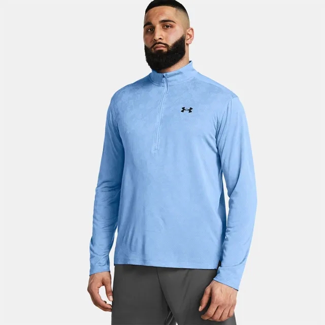 Men's  Under Armour  Tech™ Vent Geode ½ Zip Horizon Blue / Black M