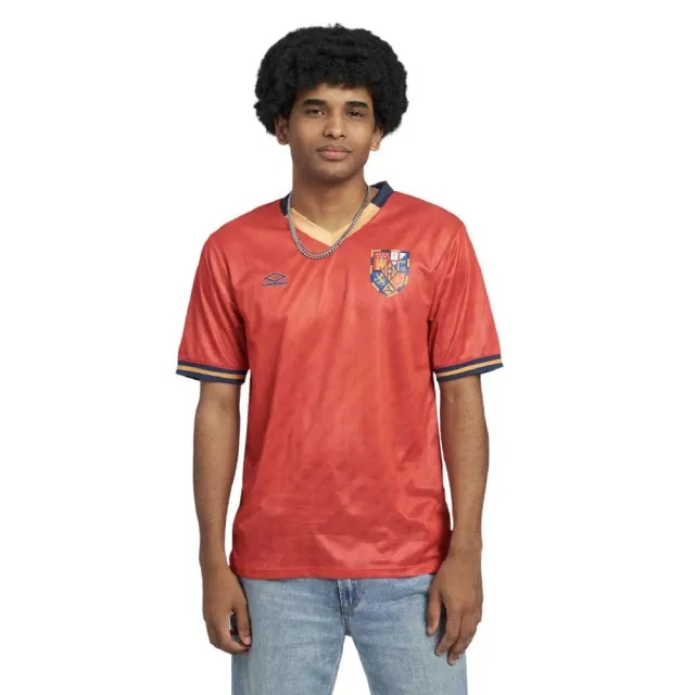 Umbro Spain Mens SS Home Shirt