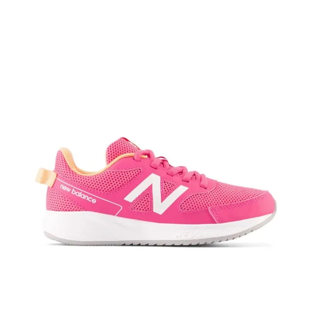 New Balance Kids' 570v3 in Pink/Orange Mesh