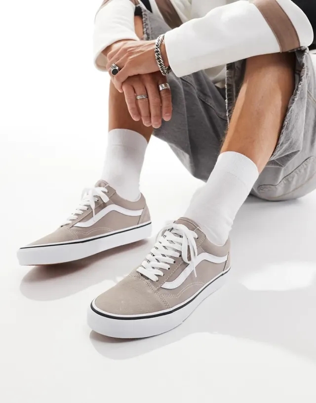 Vans - Old Skool Shoes, Man, Beige