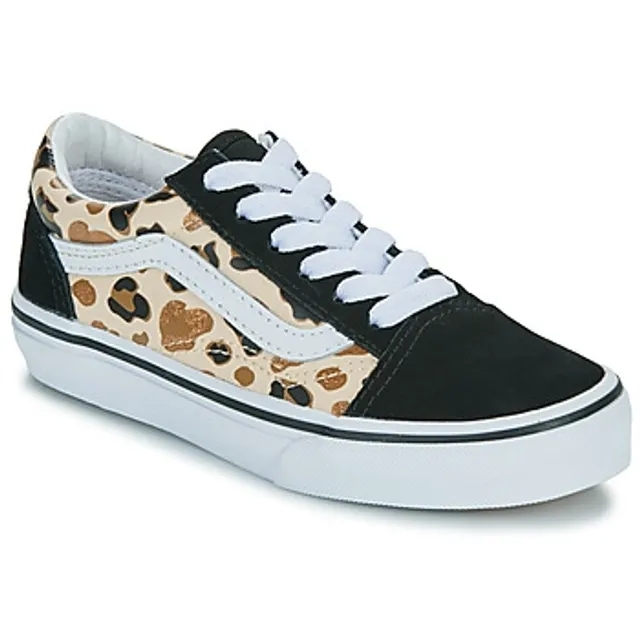 Vans  Old Skool V  girls's Children's Shoes (Trainers) in Black