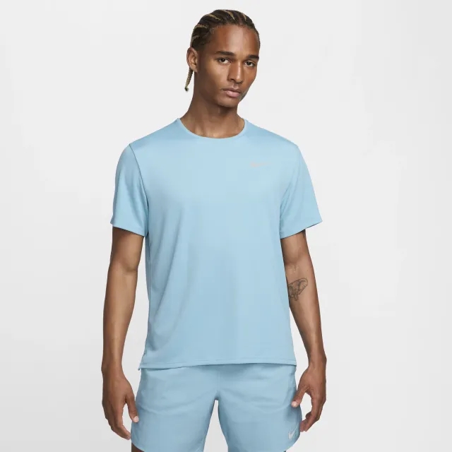 Nike Dri-FIT Miler T-Shirt - Blue - Size M - Blue