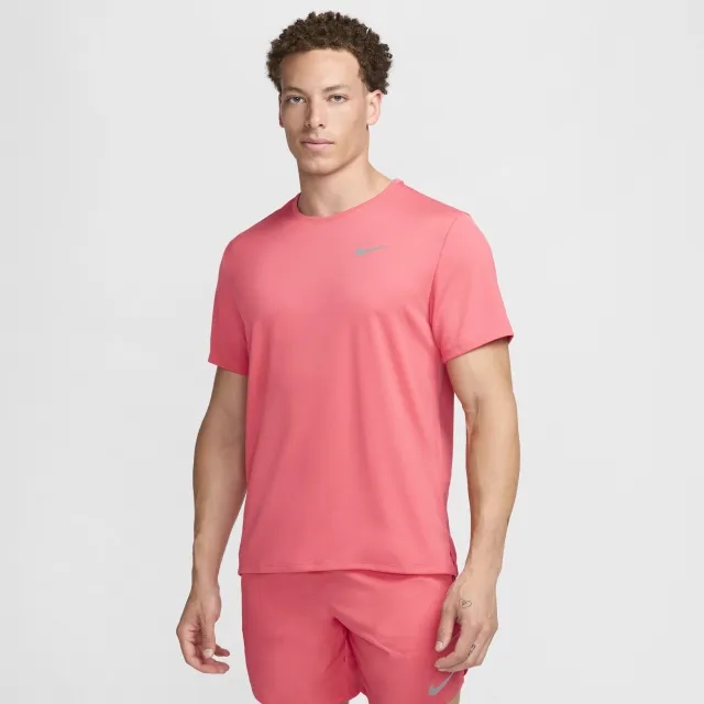 Nike Dri-FIT Miler T-Shirt - Pink - Size L - Pink