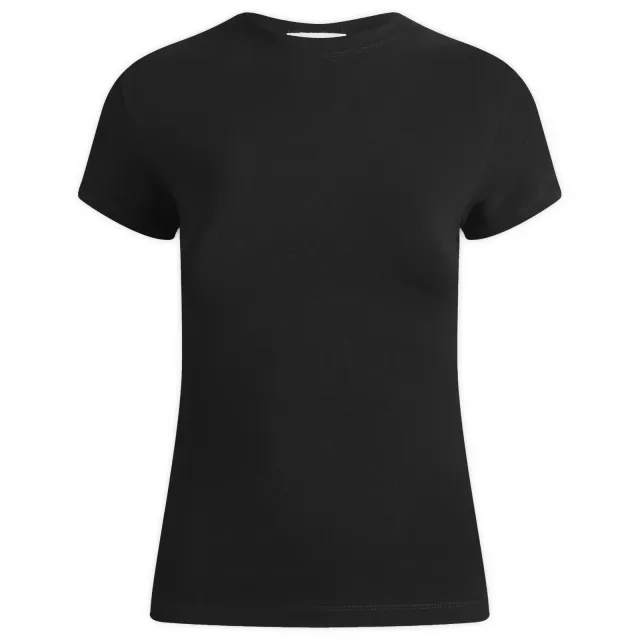 Adanola Women's Short Sleeve Top Black