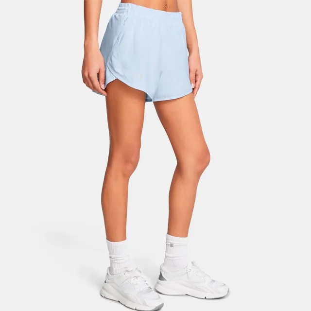 Women's  Under Armour  Fly-By 3 Shorts Nimbus Blue / Nimbus Blue / Reflective XS