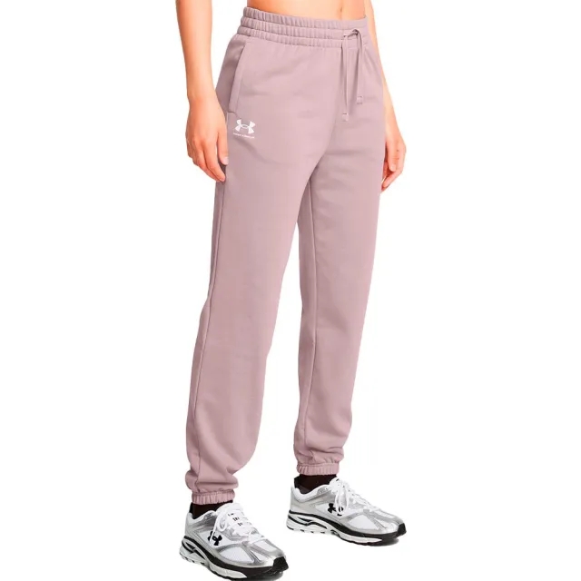 Women's  Under Armour  Rival Terry Joggers Tetra Gray / White XL