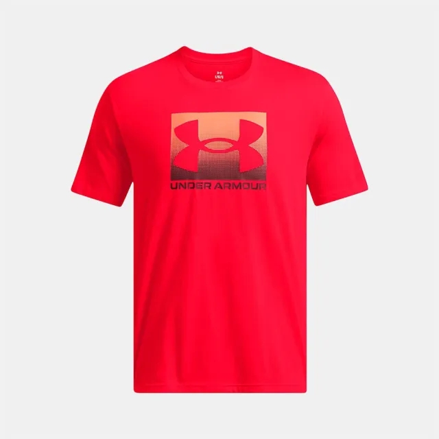 Men's  Under Armour  Boxed Sports Short Sleeve Red / Dark Maroon XXL