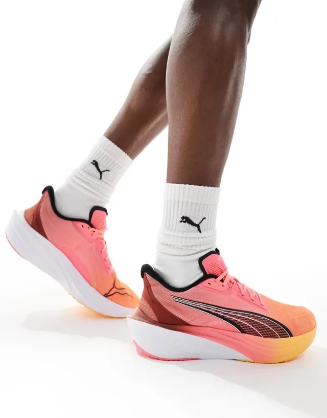 Puma Unisex Darter Pro Running Shoes - Orange Rubber
