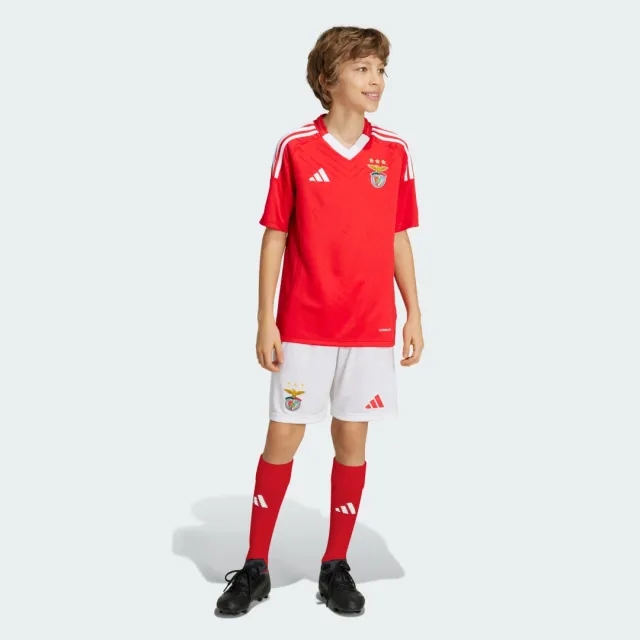 adidas Benfica Mens SS Home Mini Kit 2024/25