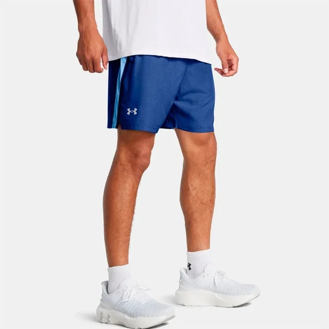 Under Armour Launch 7inchch Heather Shorts  - Blue