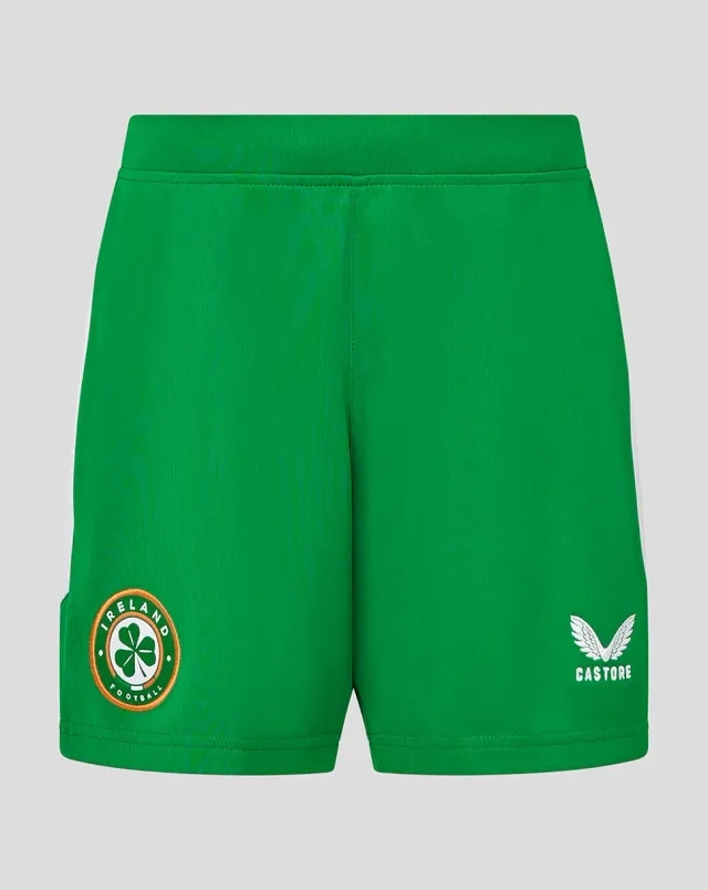 Castore Republic of Ireland Kids Away Shorts 2024