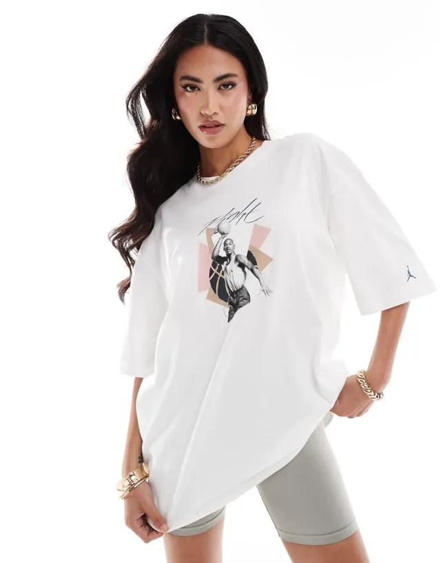 Nike Jordan WMNS SS GFX OS TEE 2