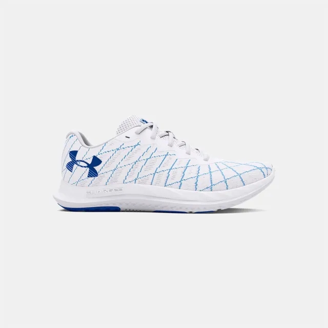 Women's  Under Armour  Charged Breeze 2 Running Shoes White / Horizon Blue / Tech Blue 7