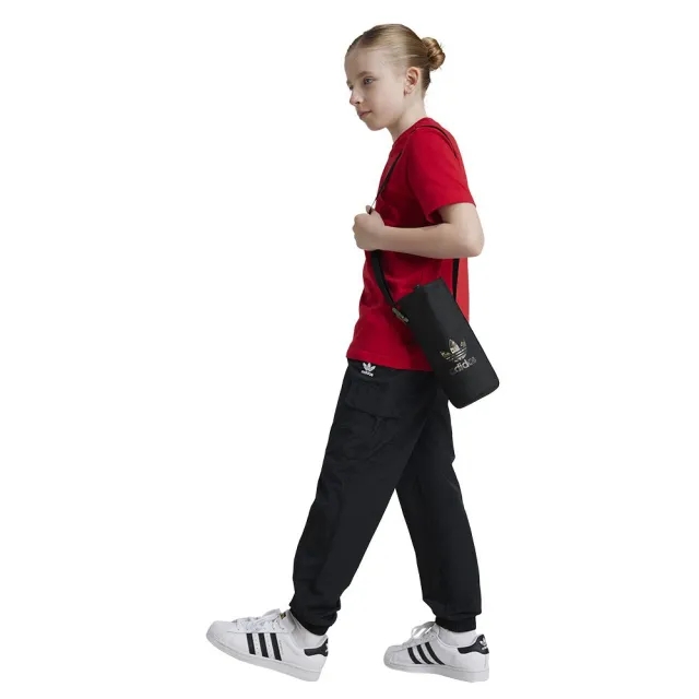 adidas Originals Junior Woven Cargo Pant - Black - Size XL/B - Black