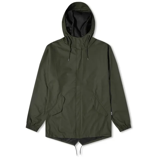 RAINS Men's Fishtail Jacket Green