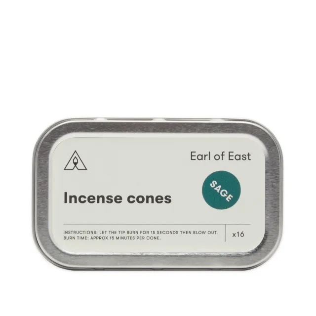 Earl of East Incense Cones - Sage 16 Cones