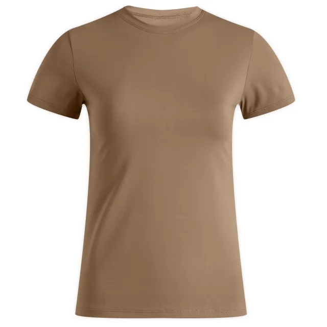 Adanola Women's Ultimate Short Sleeve Top Brown