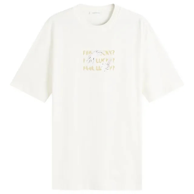 Wood Wood Men's Haider Lucky T-Shirt Frosted