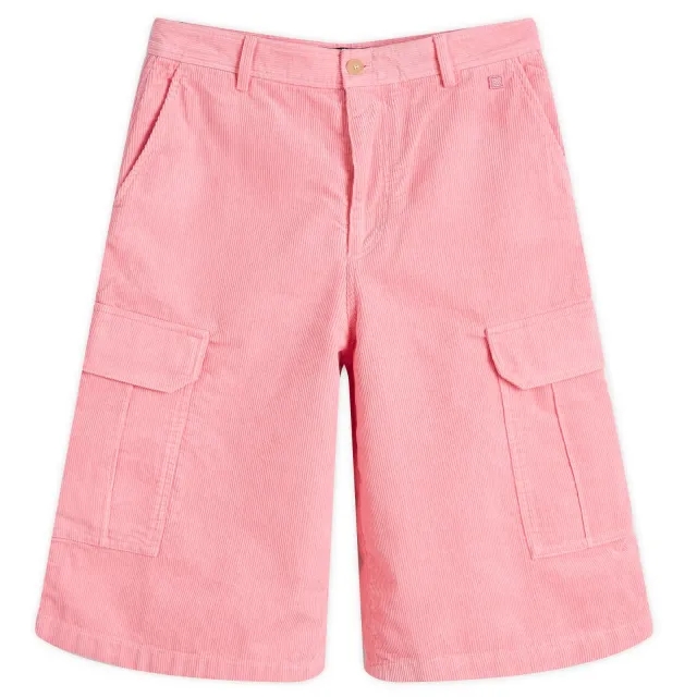 Acne Studios Women's Face Shorts Tango Pink