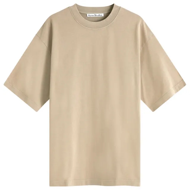 Asics Acne Studios Men's Exford Vintage T-Shirt Taupe Brown