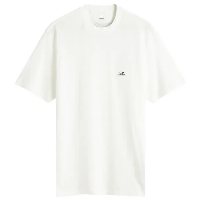 C.P. Company Men's Logo Patch T-Shirt Total Eclipse