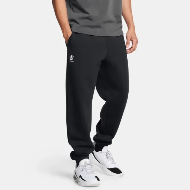 Under Armour Men's Curry Splash Joggers Black / White Clay XXL