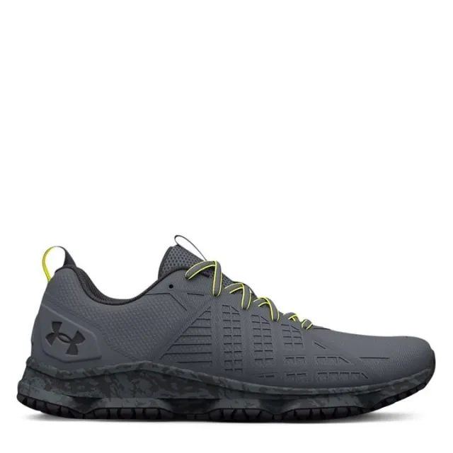 Men's  Under Armour  Micro G® Strikefast Tactical Shoes Pitch Gray / Jet Gray / Jet Gray 11.5