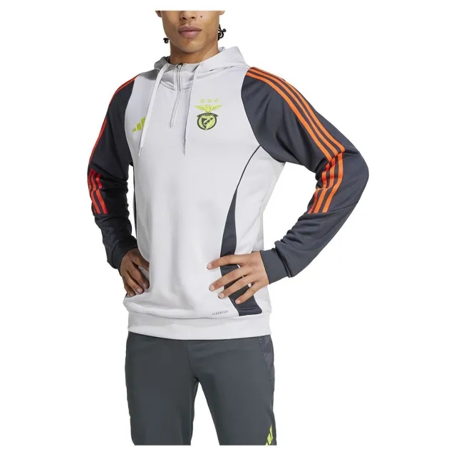 Adidas Benfica Lisboa 24/25 Hoodie  - White