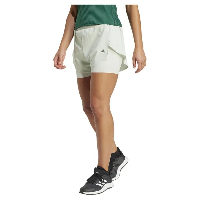 adidas Designed For Training HIIT 2-in-1 Shorts Womens - Green
