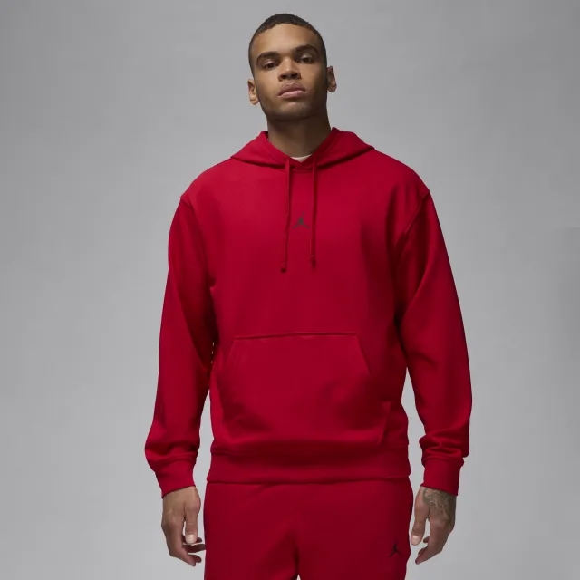 Nike Jordan Sport Crossover Men's Dri-FIT Pullover Hoodie - Red - Cotton/Polyester