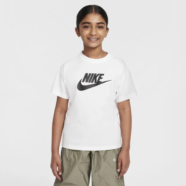 Nike Sportswear Older Kids' (Girls') T-Shirt - White