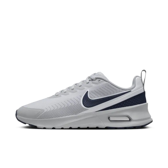 Nike Mens Running Trainers Air Max Nuaxis Lace Up white Textile