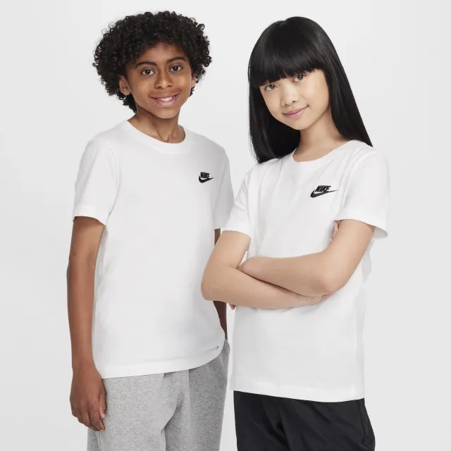 Nike Older Kids Futura T-Shirt in White
