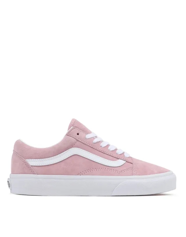 Vans - Pig Suede Old Skool Shoes, Man, Pink