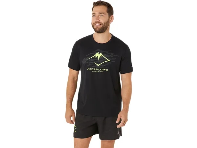 Asics Fujitrail Logo Short Sleeve T-shirt  S Man -