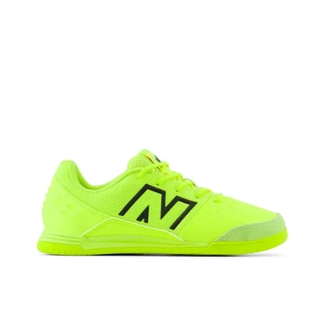 New Balance Kids' Audazo Command Junior IN V6 in Yellow/Black Synthetic