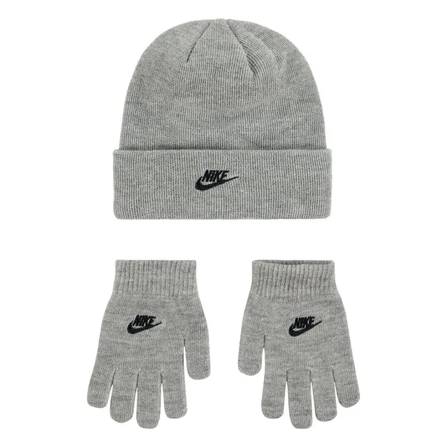Nike Kids Club Set Beanie  - Grey