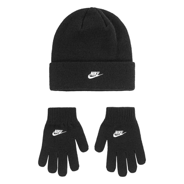 Nike Kids Club Set Beanie  - Black