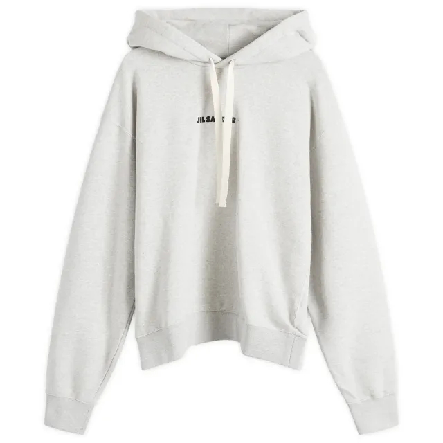 Jil Sander+ Men's Logo Popover Hoodie Powder Green