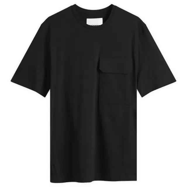 Jil Sander Men's Chest Pocket T-Shirt Black