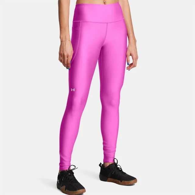 Women's  Under Armour  Tech Leggings Vivid Magenta / White L