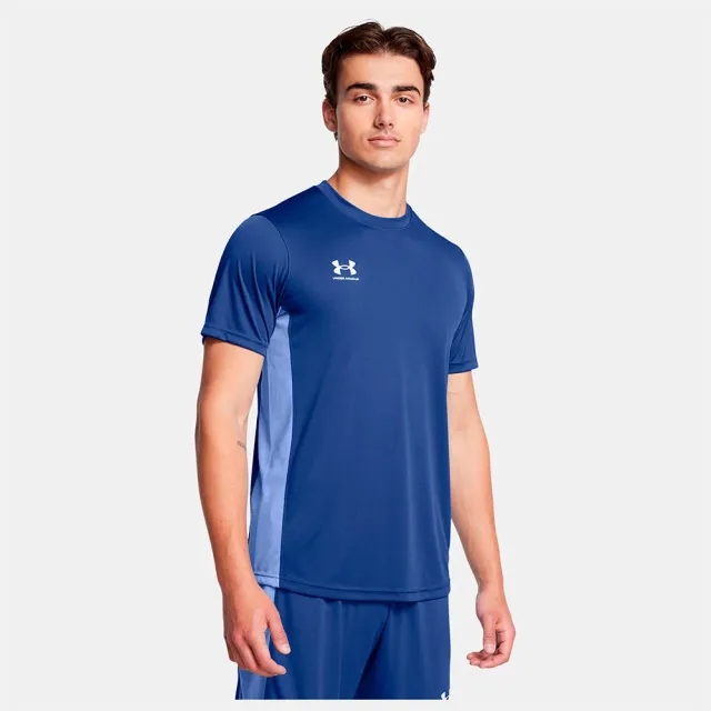 Men's  Under Armour  Challenger Training Short Sleeve Tech Blue / White S