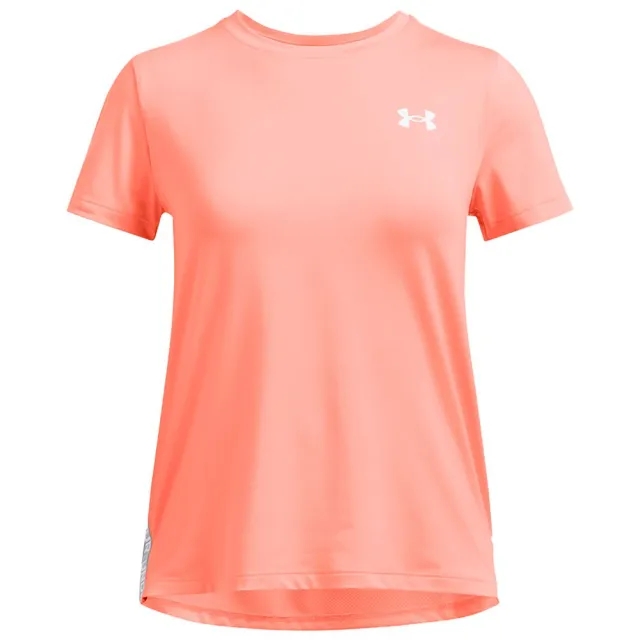 Girls'  Under Armour  Knockout T-Shirt Flare Orange / White YLG (59 - 63 in)