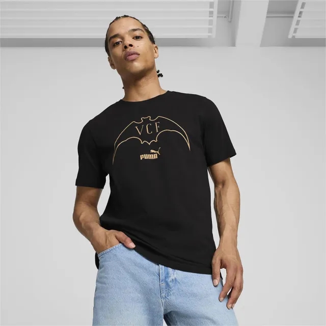 Puma Valencia Cf Culture Short Sleeve T-shirt  - Black