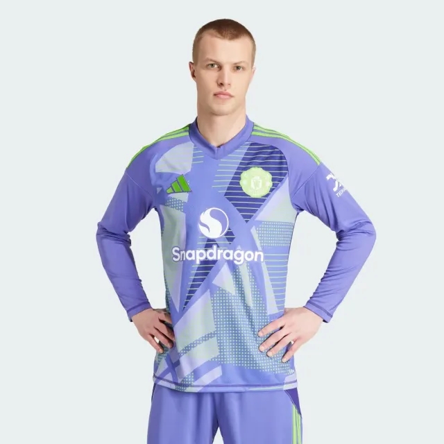 adidas Manchester United Mens LS Goalkeeper Home Shirt 2024/25