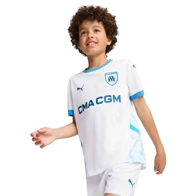 Puma Marseille Kids SS Home Shirt 2024/25