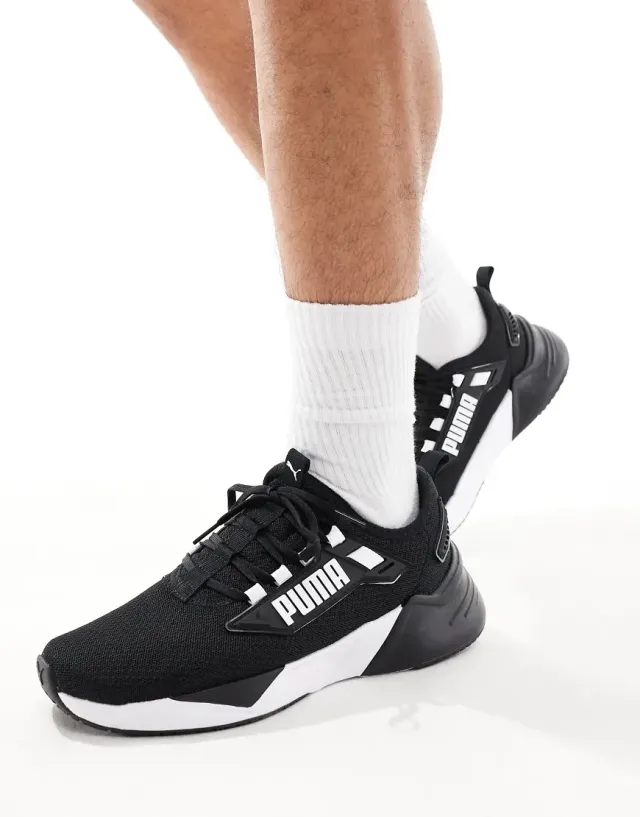Puma Unisex Retaliate 3 Running Shoes - Black