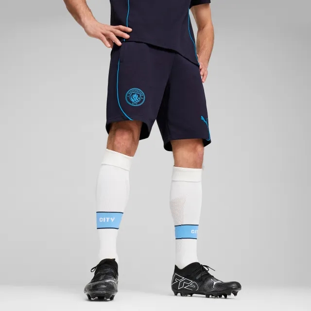 2024-25 Manchester City Puma Casual Shorts - As New - (L)