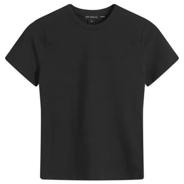 Good American Women's Baby T-Shirt Black